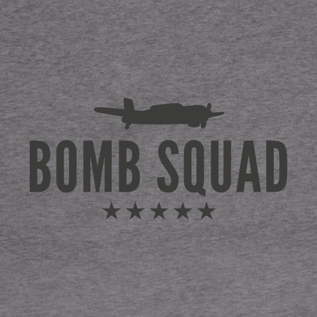 Bomb Squad Bomber Plane World War II by notami